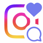 Instagram comments and likes icon