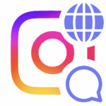 Instagram comments targeted icon