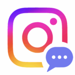 Instagram direct message icon