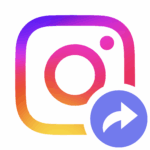Instagram share icon