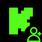 Kick followers logo icon