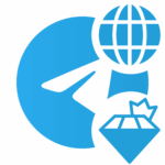 Telegram premium targeted icon