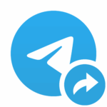 Telegram shares icon