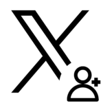 X/Twitter followers icon