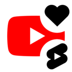 youtube short likes icon